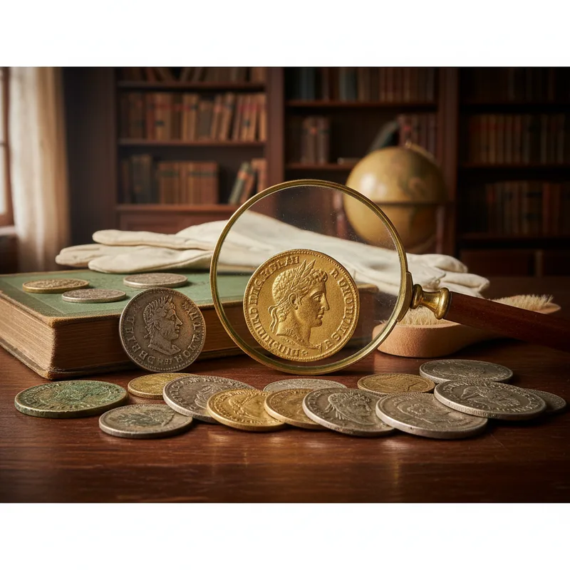 Comment estimer la valeur d'une pièce de monnaie ancienne