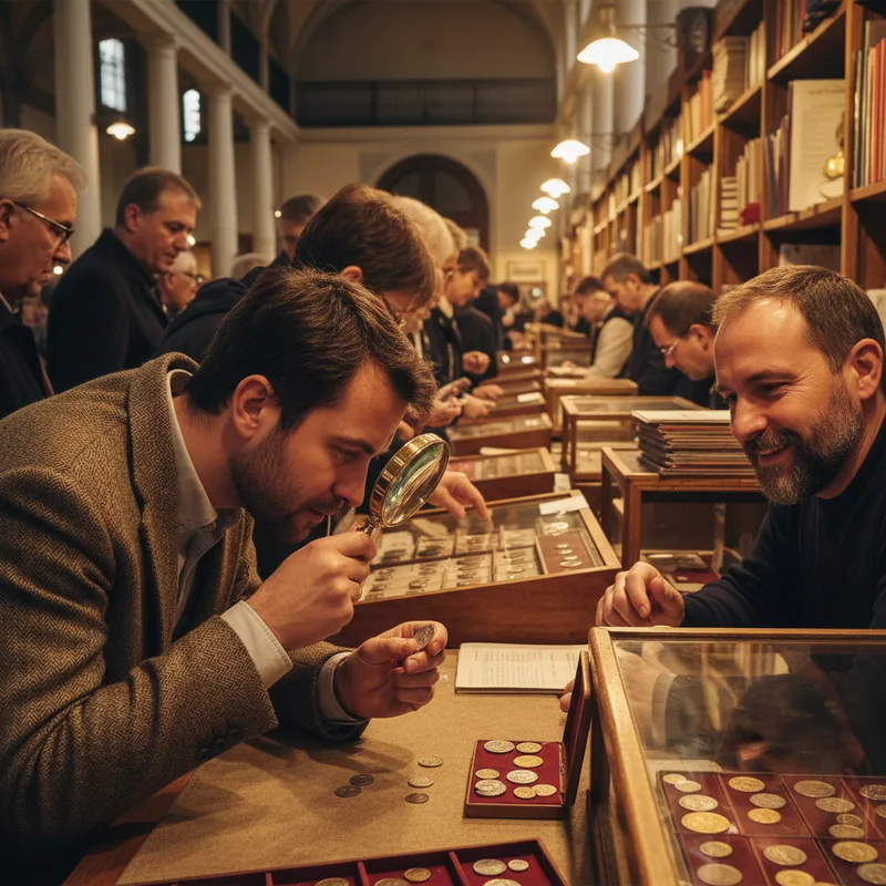 Les plus grands salons numismatiques en France